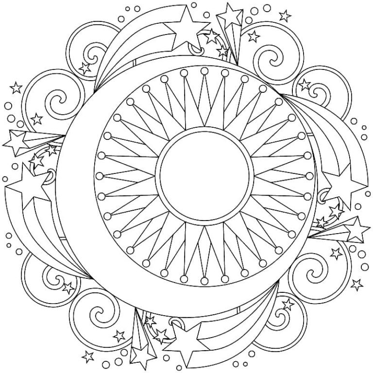 Sun Coloring Pages | 100 Best Pictures Free Printable
