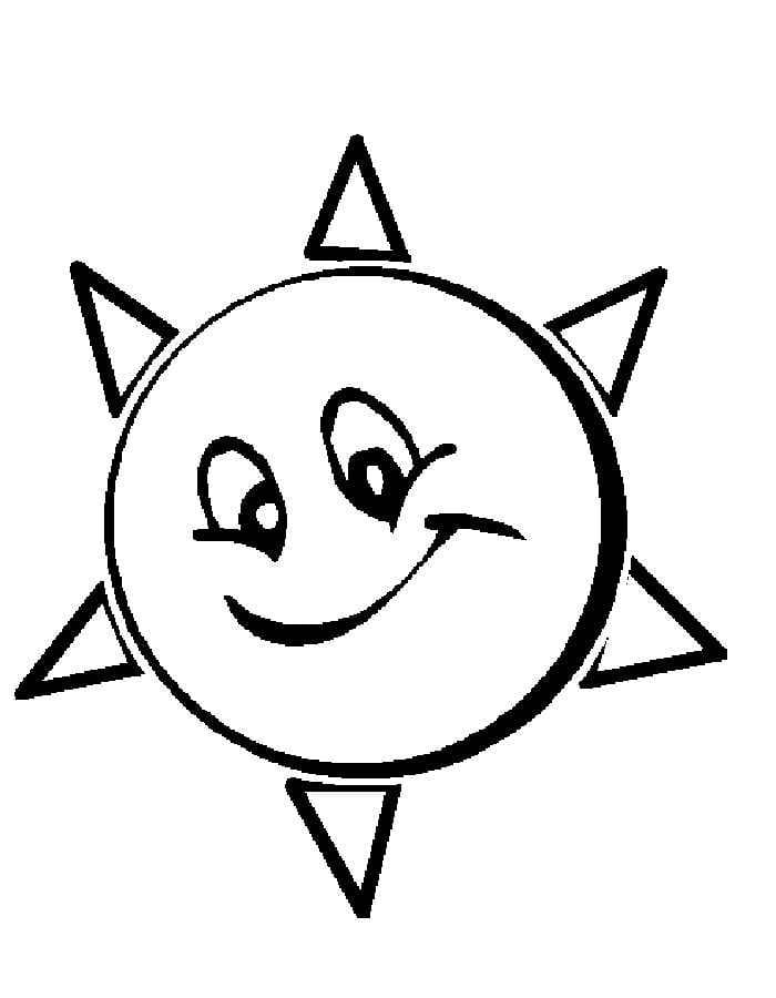 Desenhos de Sol para colorir - 100 imagens para impressão gratuita