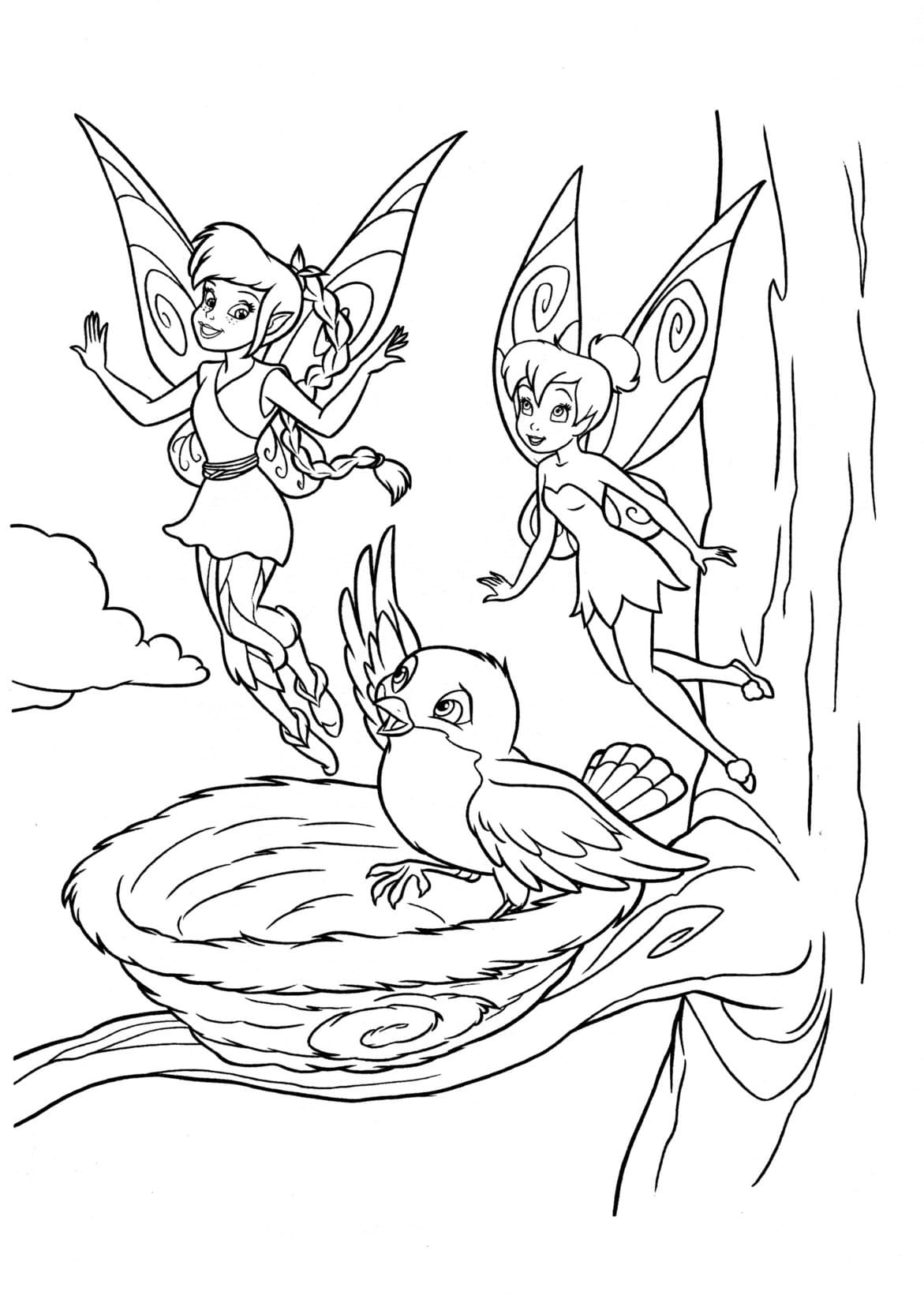 Tinkerbell Coloring Pages   20 Pictures Free Printable