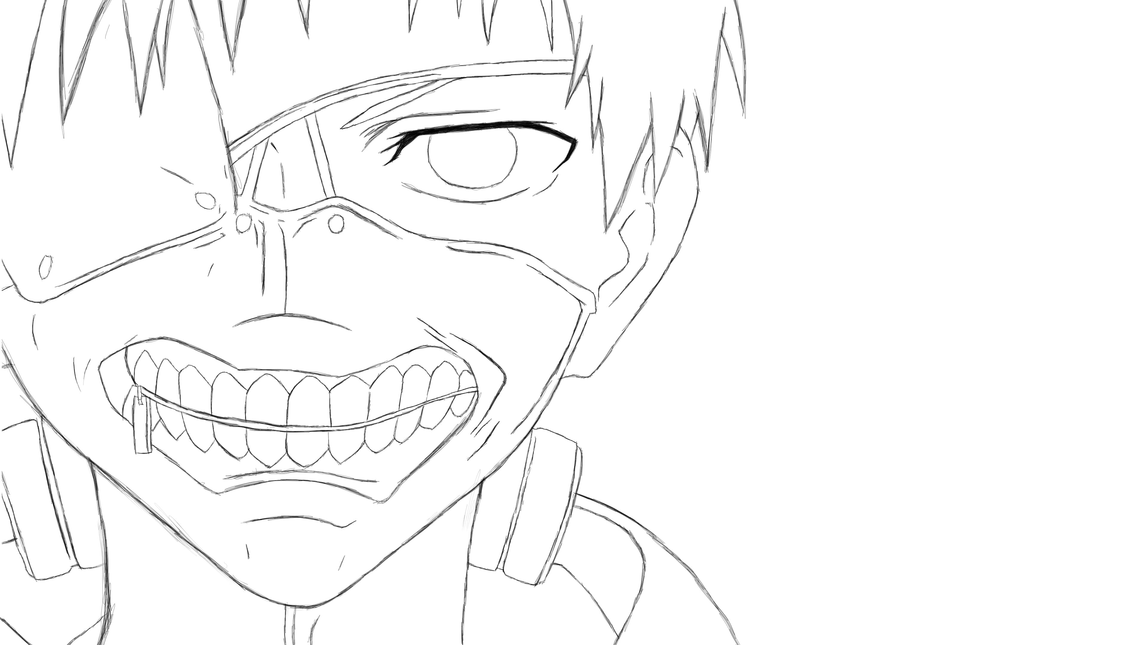 Dibujos de Tokyo Ghoul para Colorear - 110 imágenes para imprimir gratis