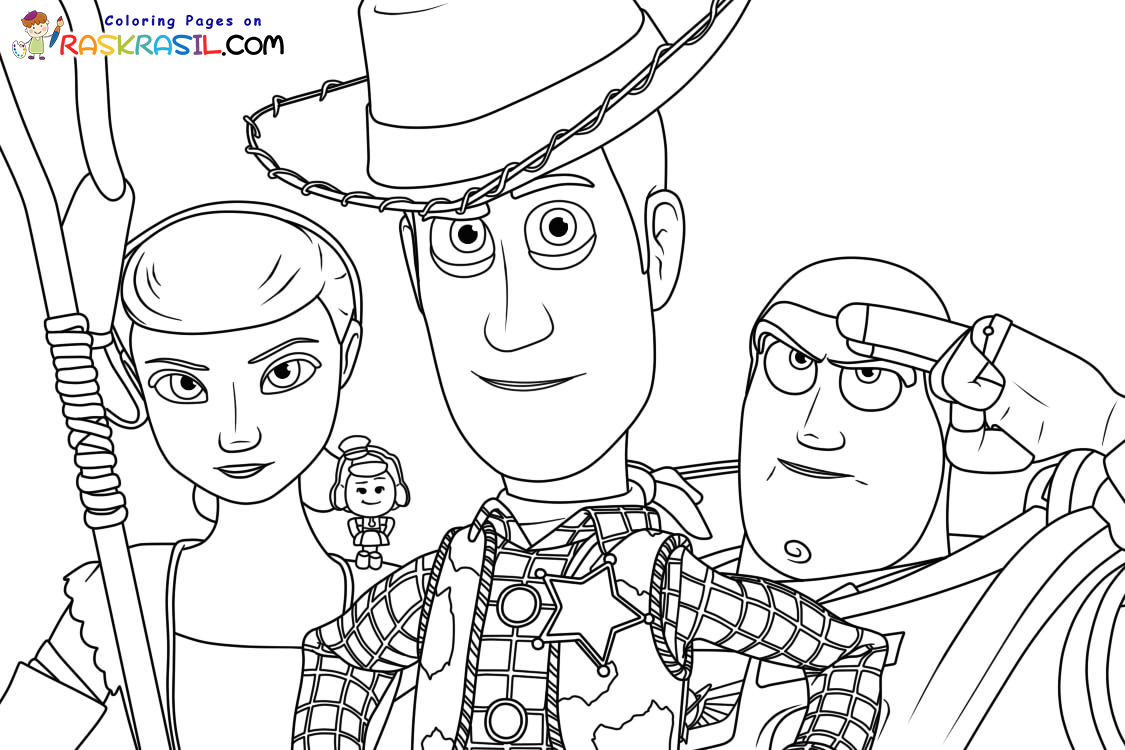 Dibujos de Toy Story para Colorear - 60 imágenes para imprimir gratis