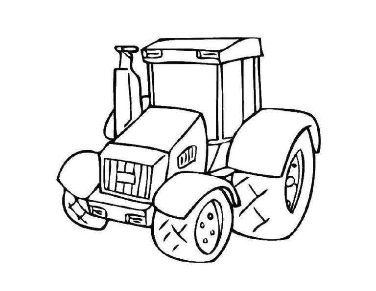 Ausmalbilder Traktor | 100 Malvorlagen Kostenlos zum Ausdrucken