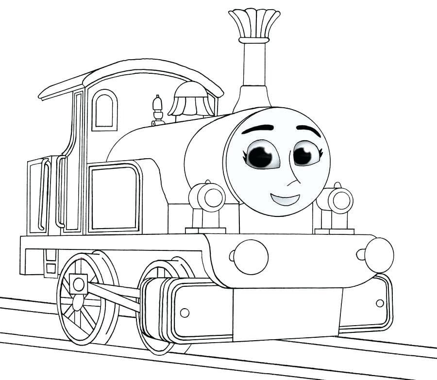 Train Coloring Pages | 100 Free Printable Pictures
