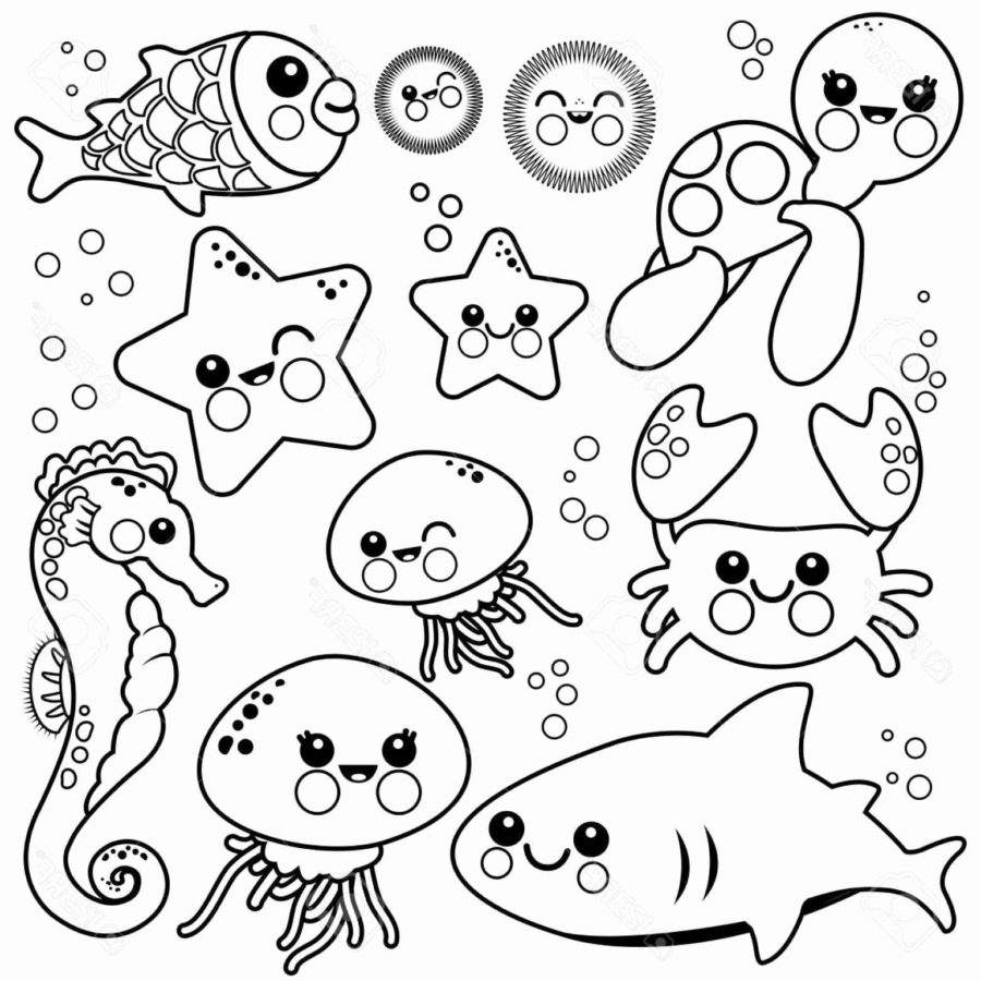 Under The Sea Coloring Pages | 100 Pictures Free Printable