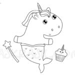 Raskrasil.com-Coloring-Pages-Unicorn-Mermaid-Logo