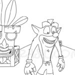 Raskrasil.com-Coloring-Pages-Unique-Crash-Bandicoot-3