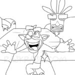 Raskrasil.com-Coloring-Pages-Unique-Crash-Bandicoot-9