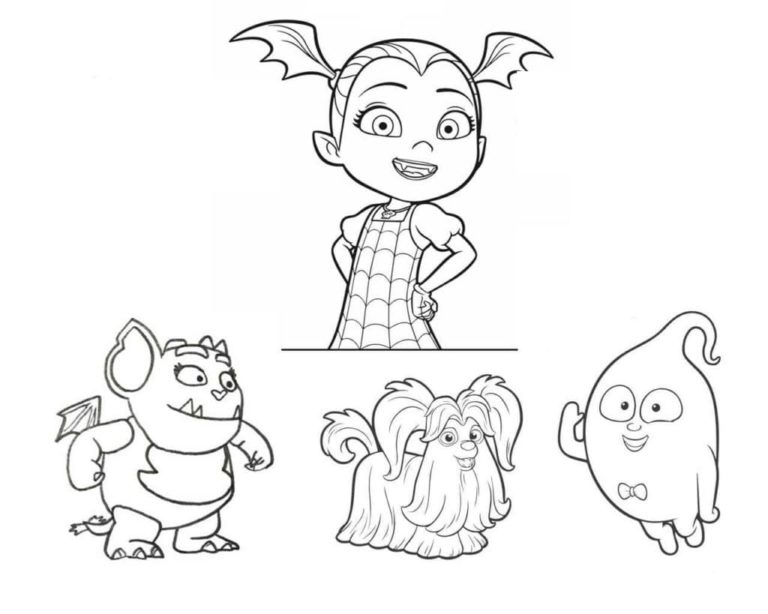 Vampirina Coloring Pages | 100 Pictures Free Printable