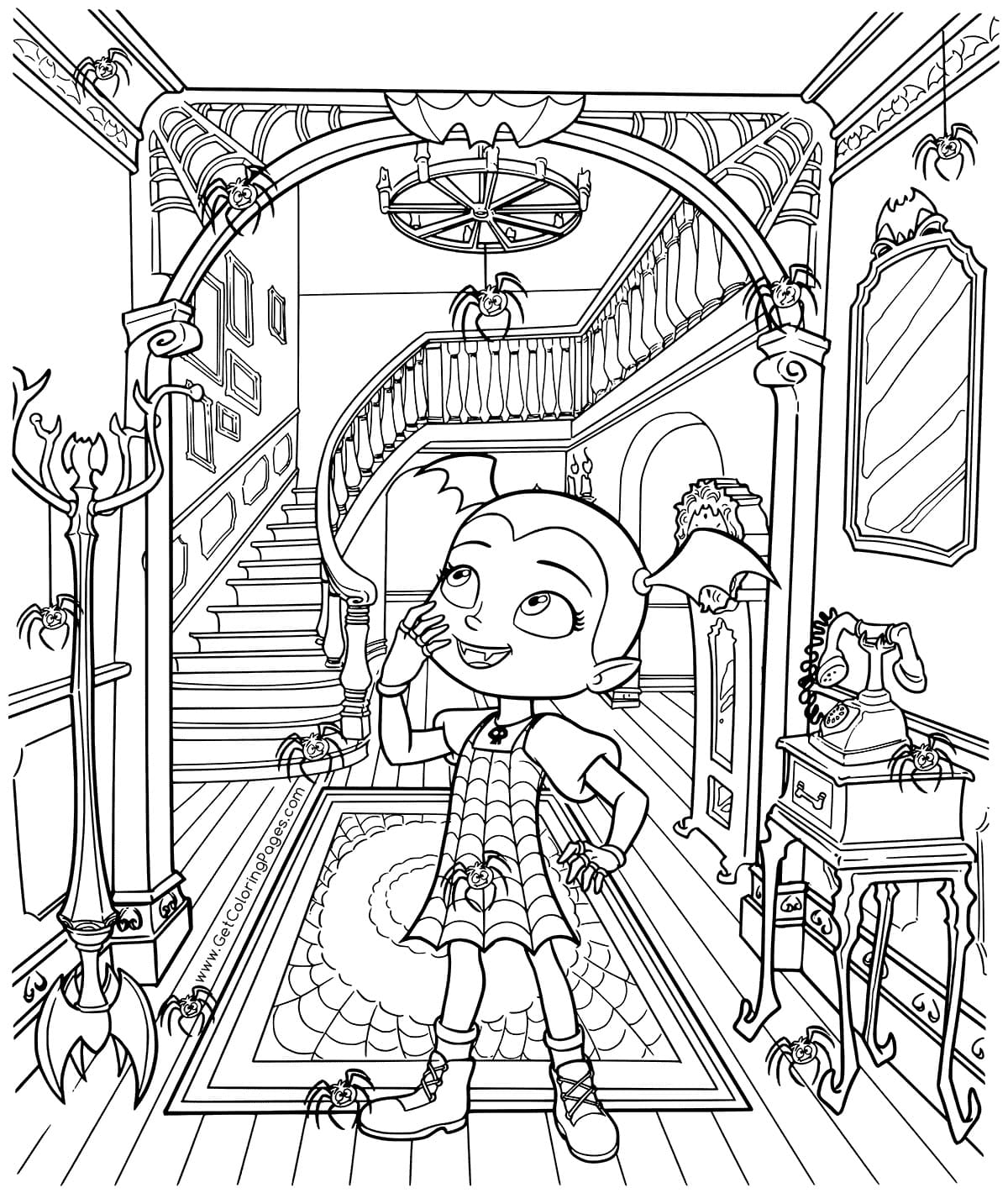 Vampirina Coloring Pages   20 Pictures Free Printable