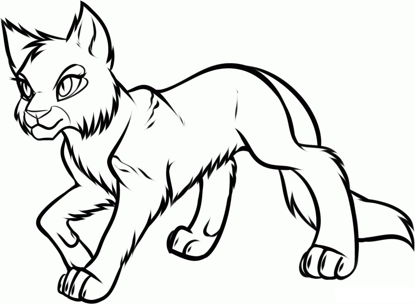 Ausmalbilder Warrior Cats | 100 Malvorlagen Kostenlos zum Ausdrucken