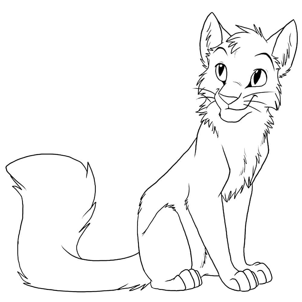 Desenhos de Warrior Cats para colorir - 100 imagens para imprimir