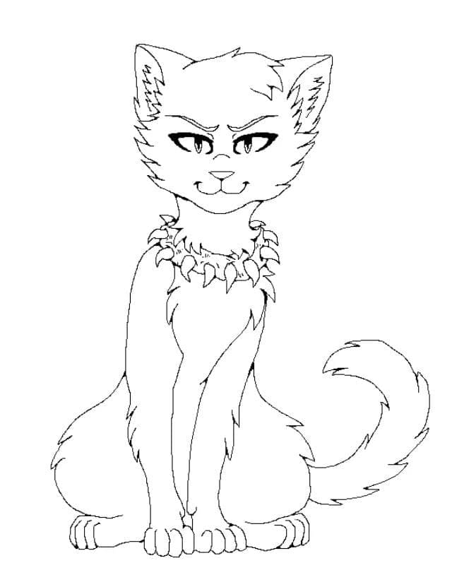 Desenhos de Warrior Cats para colorir - 100 imagens para imprimir