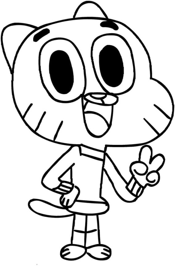 The Amazing World Of Gumball Coloring Pages | 100 Pictures Free Printable