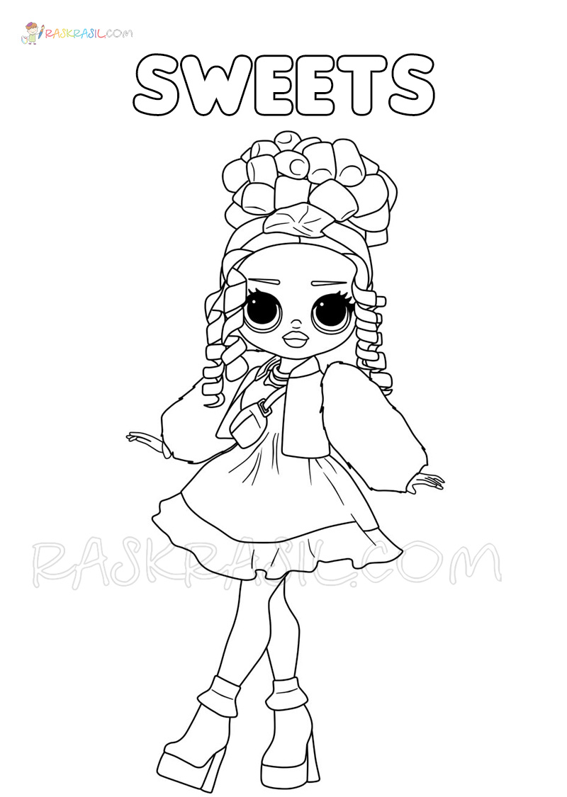 LOL OMG Coloring Pages | Free Printable New Popular Dolls