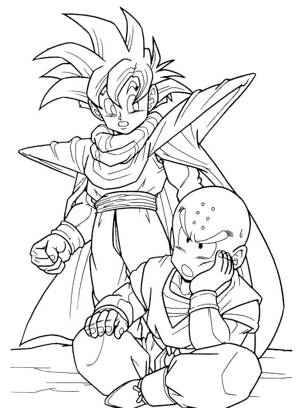Dragon Ball Z Coloring Pages | 110 Pictures Free Printable