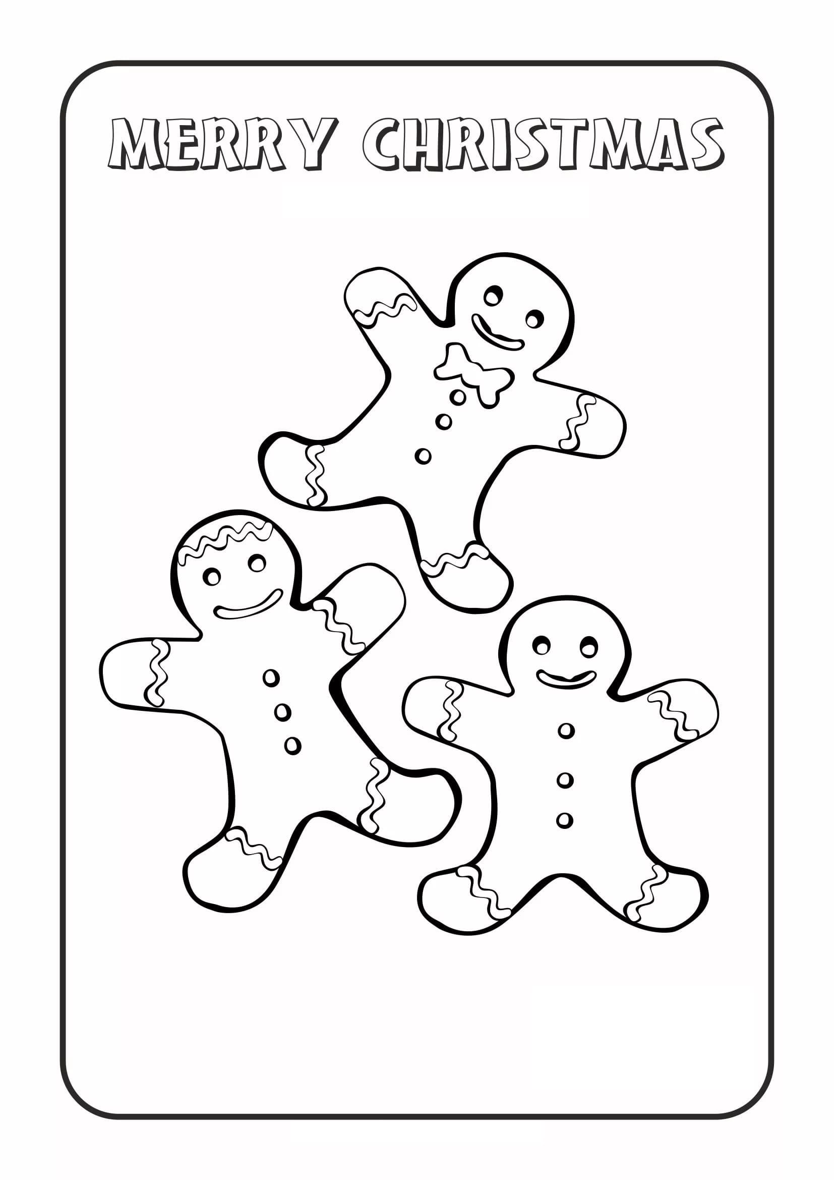 Gingerbread Man Coloring Pages. 70 New Images Free Printable