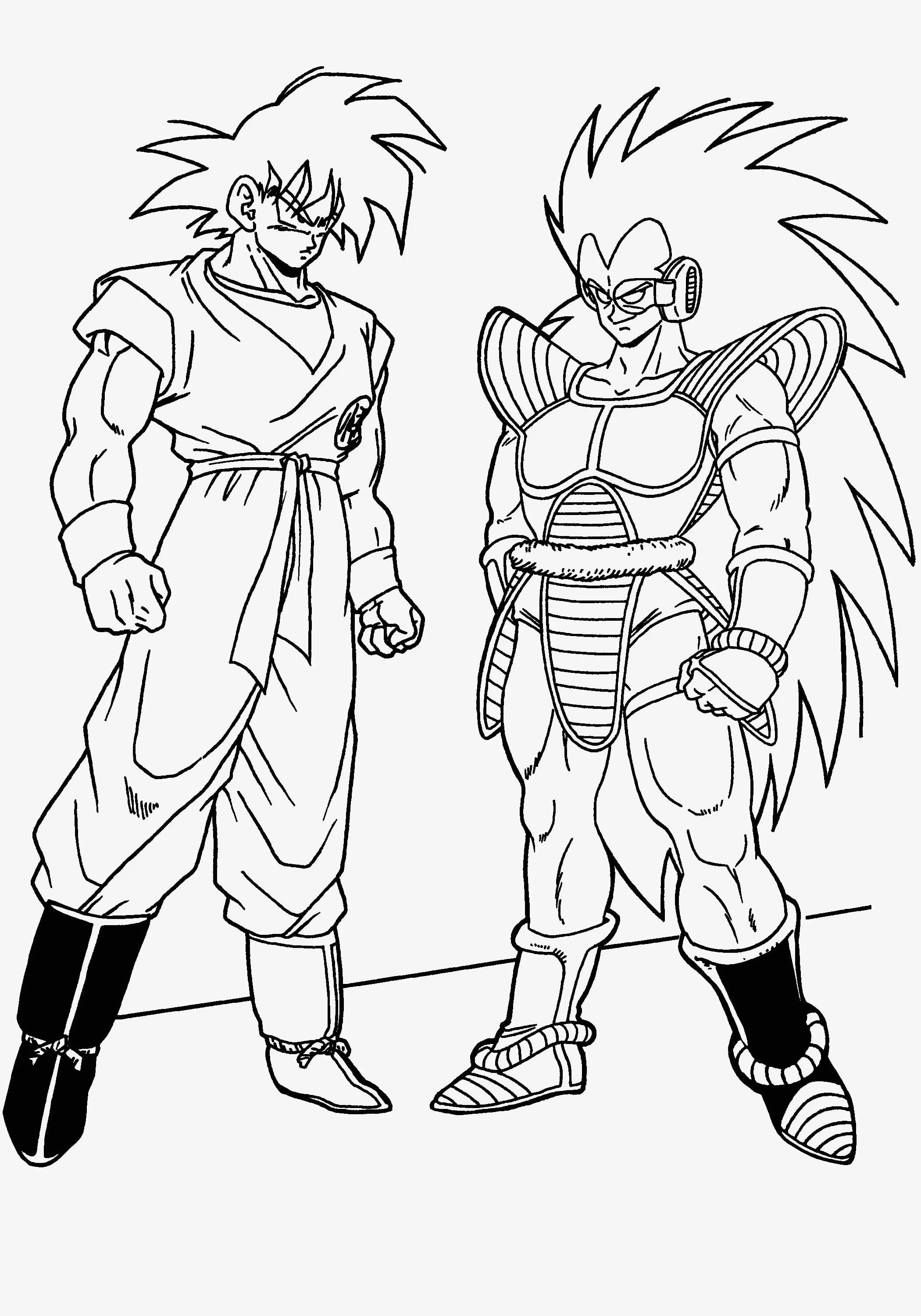 Goku On Cloud Coloring Pages - Son Goku Coloring Pages - Coloring Pages For  Kids And Adults em 2023