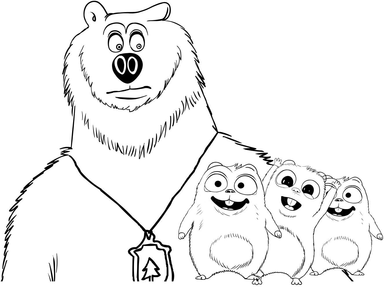 Grizzy and the Lemmings Coloring Pages | New Images Free Printable