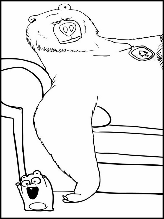 Grizzy and the Lemmings Coloring Pages | New Images Free Printable