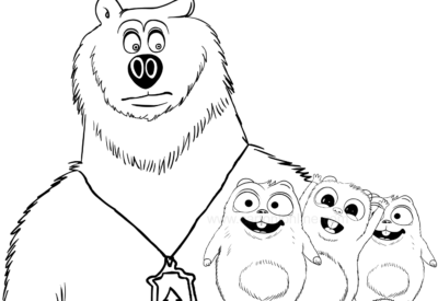 Grizzy and the Lemmings Coloring Pages | New Images Free Printable
