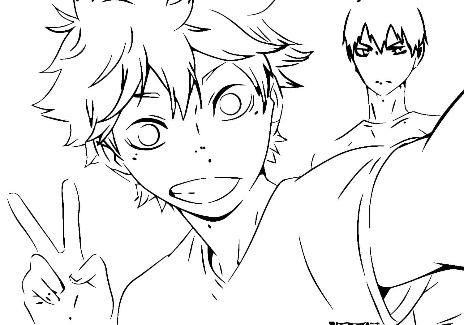 Grab Catchy Haikyuu Coloring Pages You’ll Love