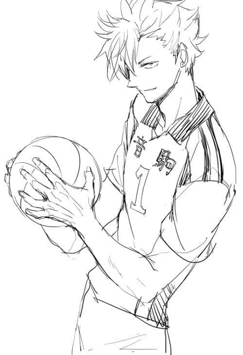 Haikyuu Coloring Pages | 60 Pictures Free Printable