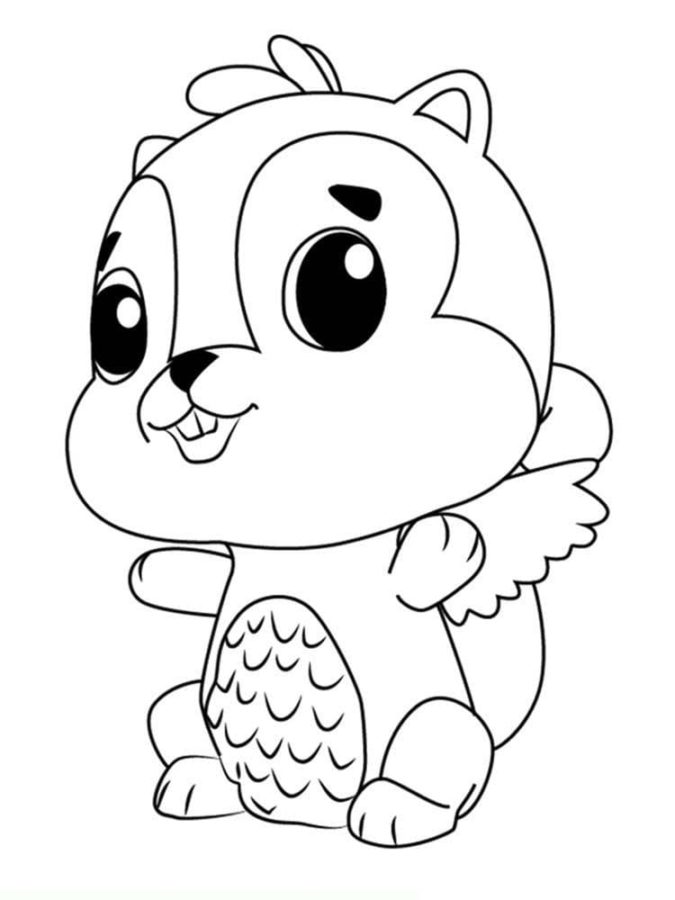 Hatchimals Coloring Pages. 60 Images Free Printable