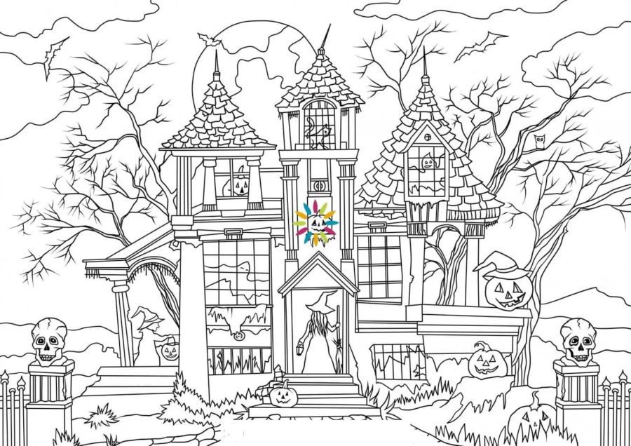 disegni-di-casa-stregata-da-colorare