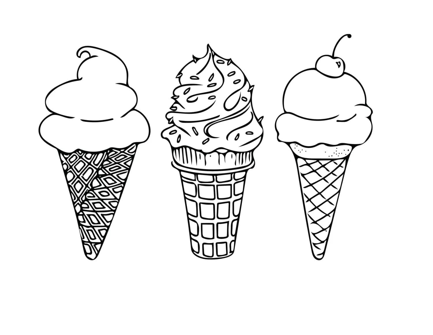 Desenhos Colorir Sorvete  Ice cream coloring pages, Summer coloring pages,  Coloring pages