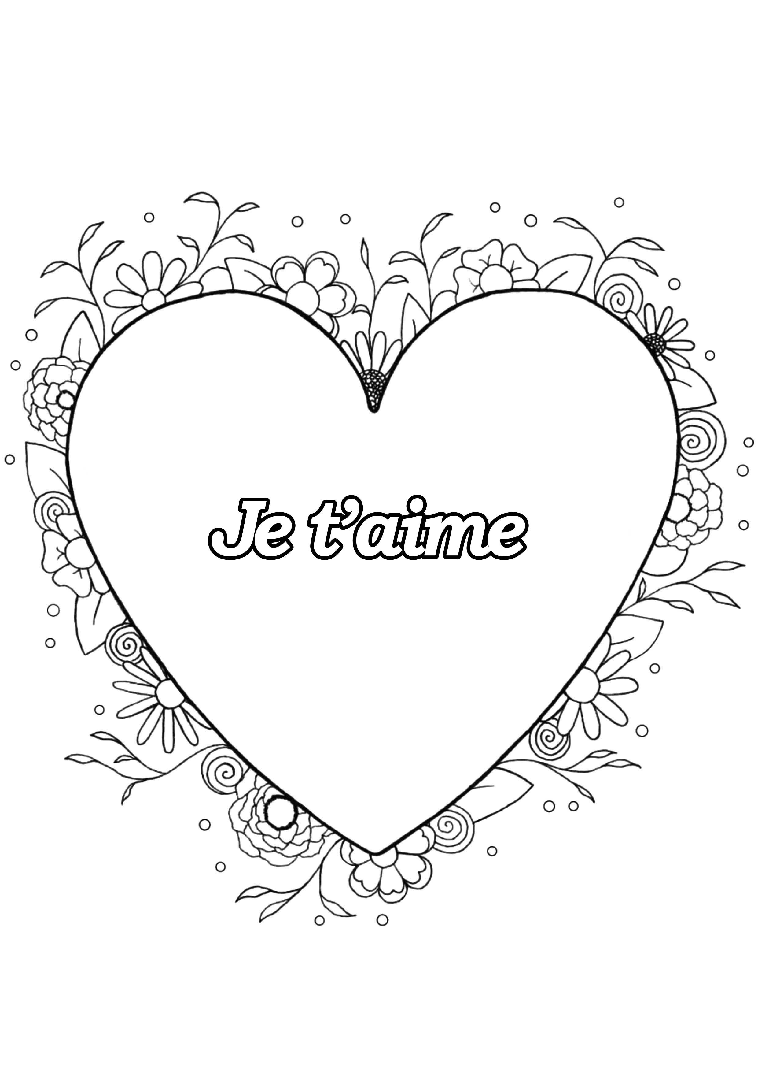 Coloriage Je T Aime 25 Nouvelles Images Pour Une Declaration D Amour Coloriage Je T Aime 25 Nouvelles Images Pour Une Declaration D Amour