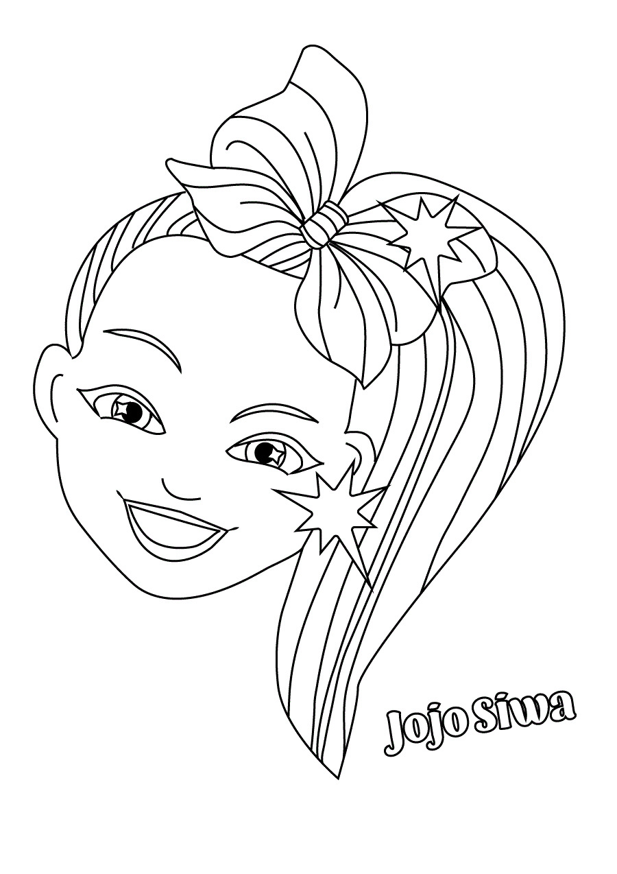 JoJo Siwa Coloring Pages. 20 New Images Free Printable