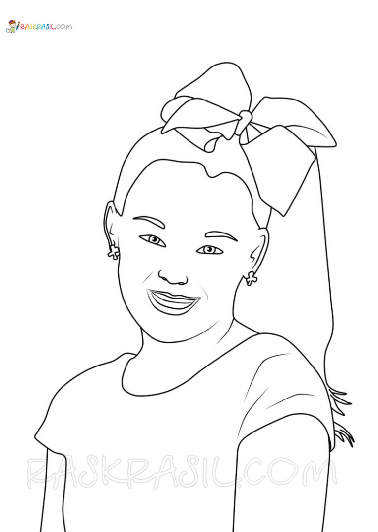 JoJo Siwa Coloring Pages