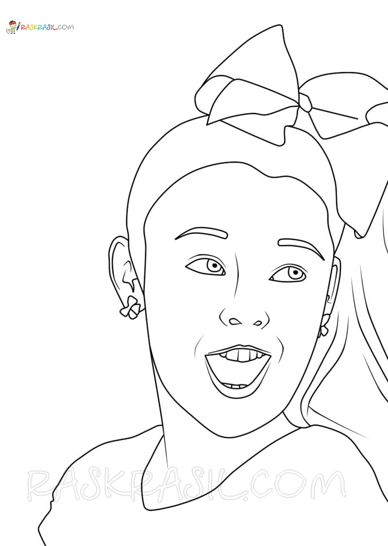 JoJo Siwa Coloring Pages. 20 New Images Free Printable