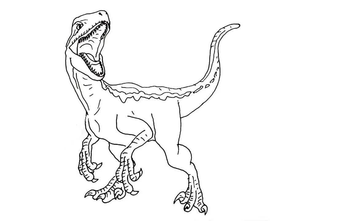 Dibujos de Jurassic World para Colorear