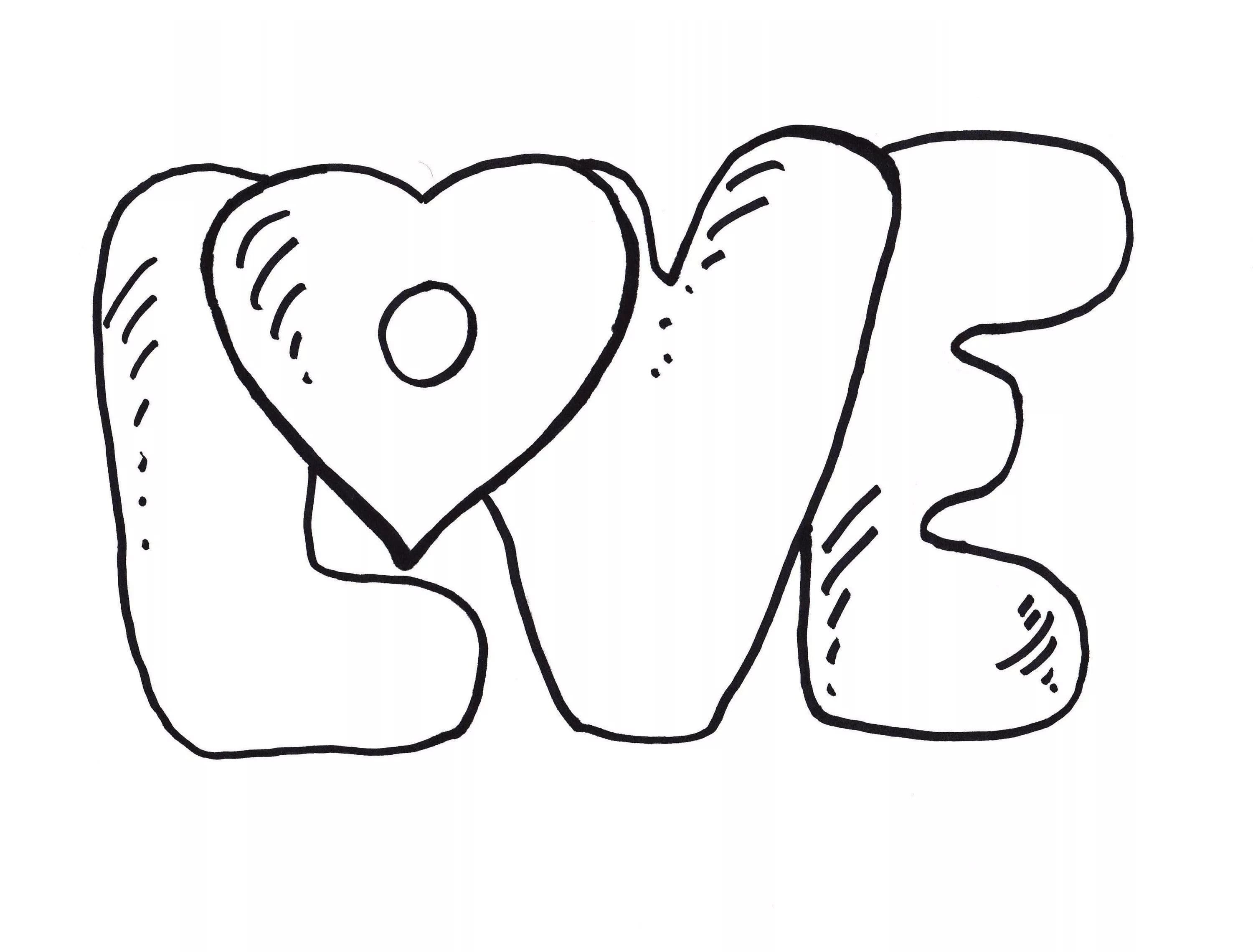 Love Coloring Pages | 120 Best Coloring Pages Free Printable