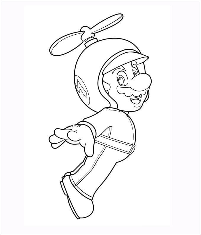 Luigi Coloring Pages | 55 Best Images Free Printable