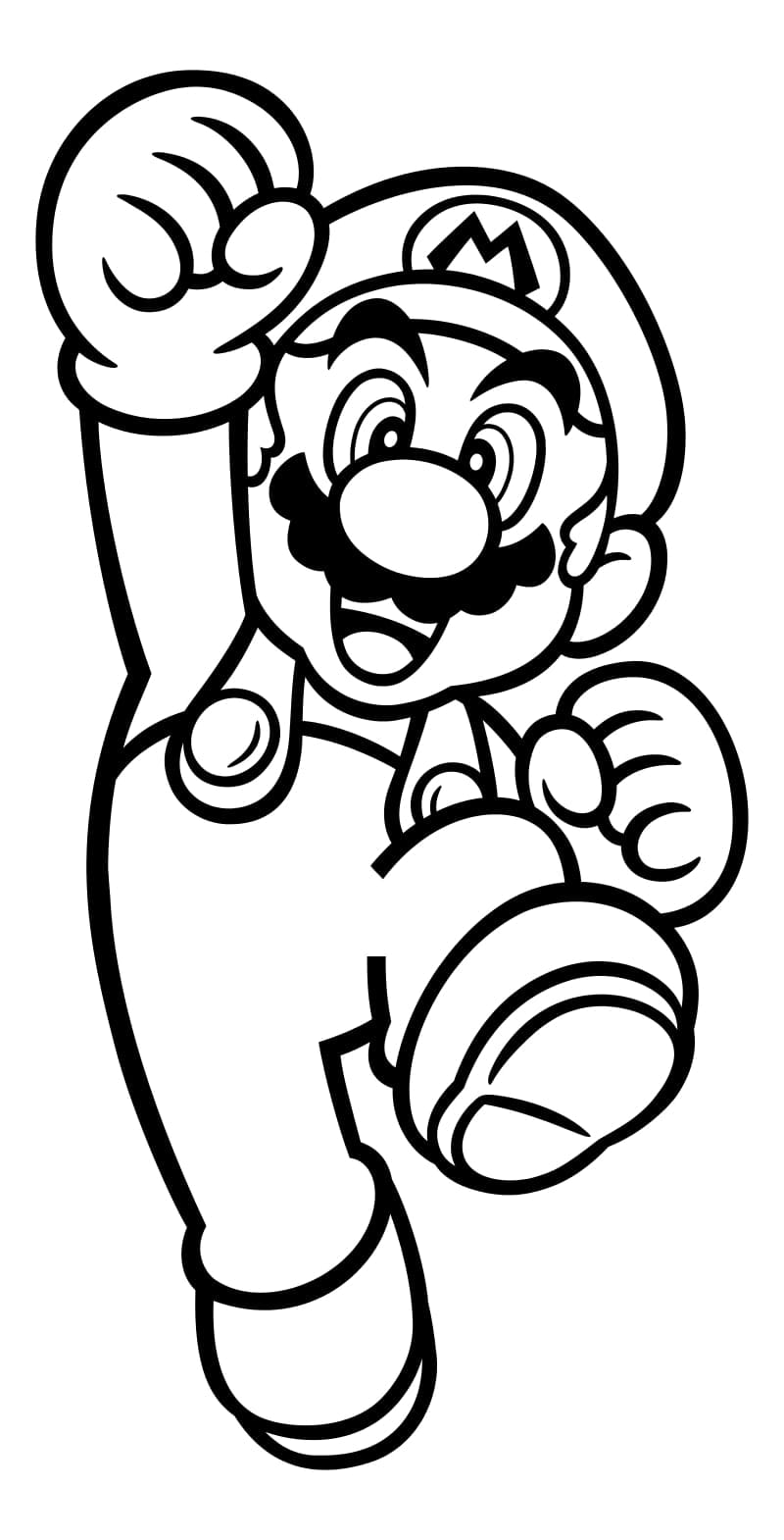 Dibujos Mario Bros para Colorear