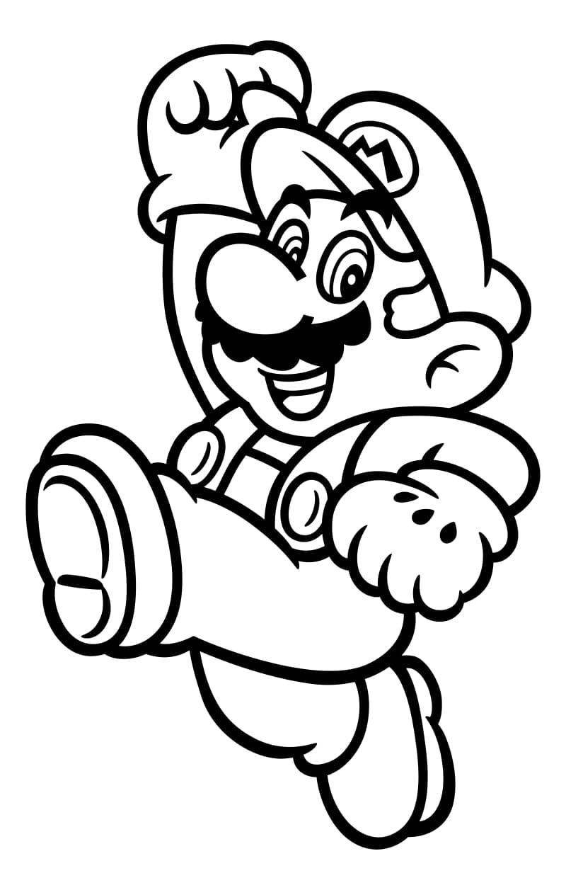 Dibujos Para Colorear Mario Bross 42 Super Mario Coloring Pages ...