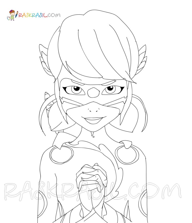 Desenhos da Ladybug para Colorir