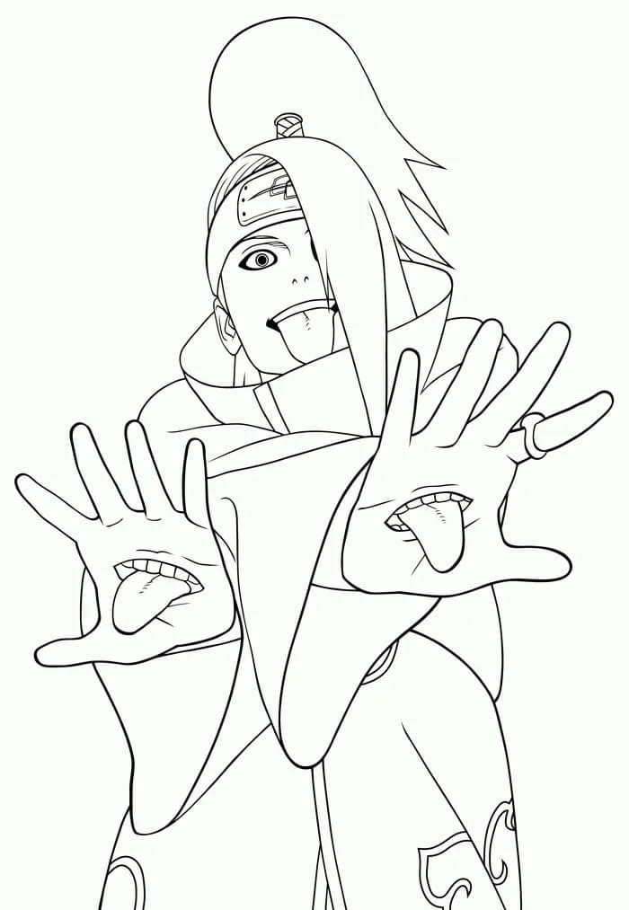 naruto para colorir71 –  – Desenhos para Colorir