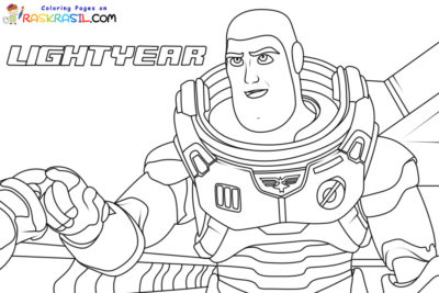 Buzz Lightyear Coloring Pages | 110 Pictures Free Printable