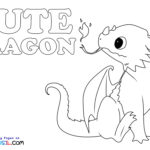 Raskrasil.com-New-Coloring-Pages-Cute-Dragon-Logo