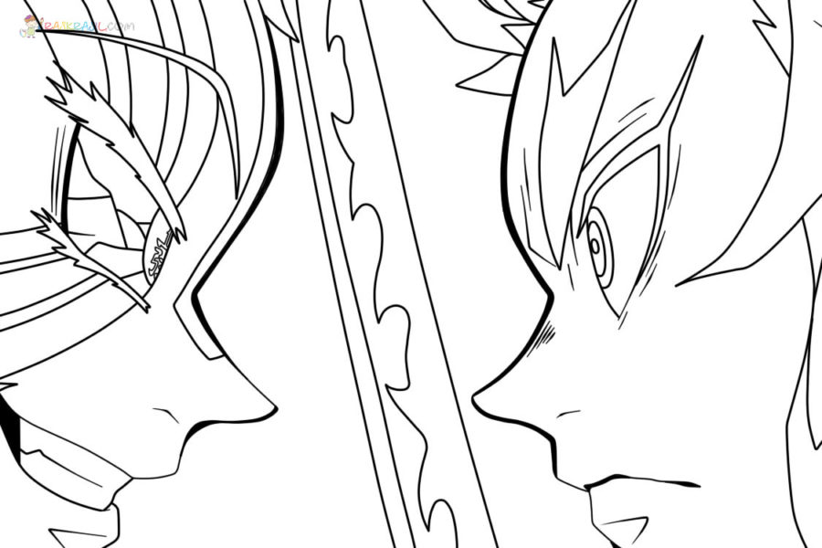 Coloriage Demon Slayer à imprimer