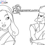 Raskrasil.com-New-Coloring-Pages-Descendants-1
