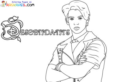 Descendants Coloring Pages | 40 Pictures Free Printable