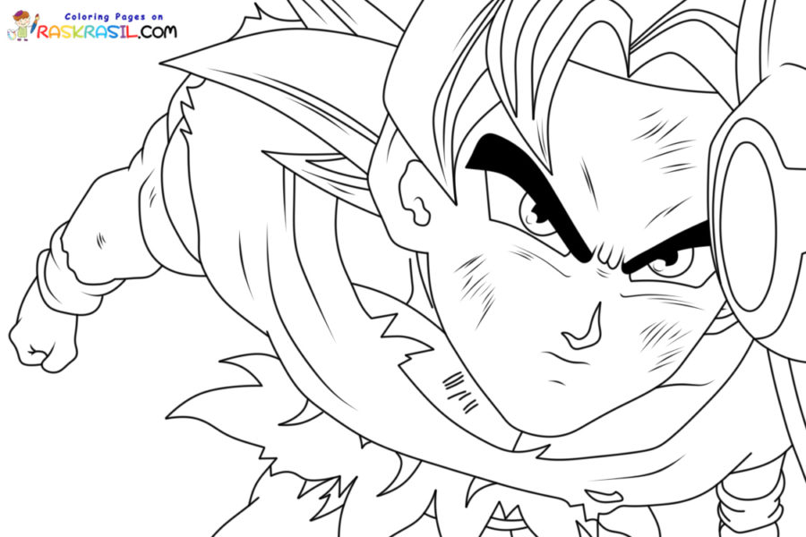 Coloriage Dragon Ball Z à imprimer