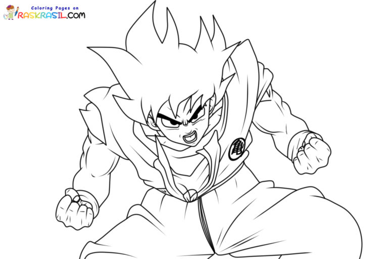 Coloriage Dragon Ball Z à imprimer