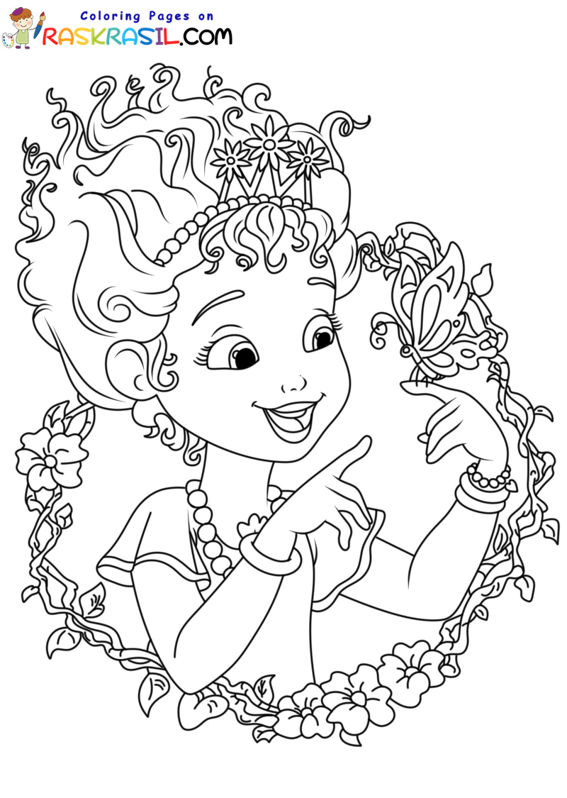 Fancy Nancy Coloring Pages | 40 Pictures Free Printable