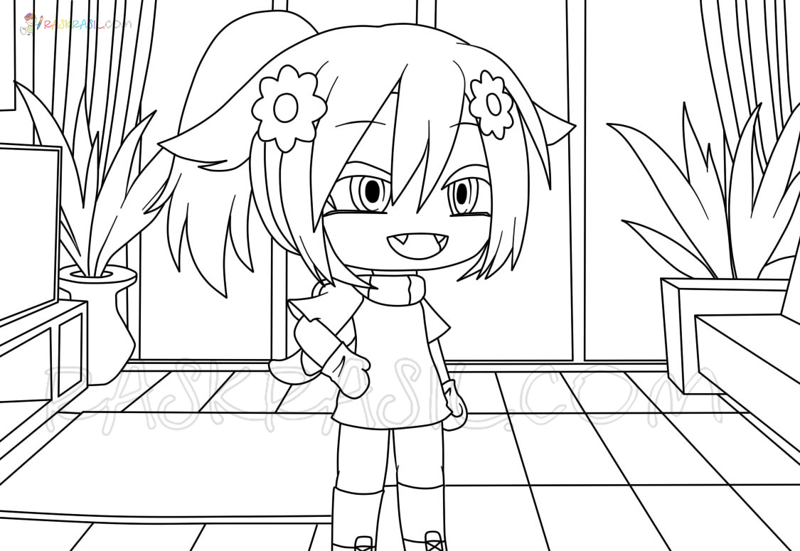 Gacha Life Coloring Pages   20 New Pictures Free Printable