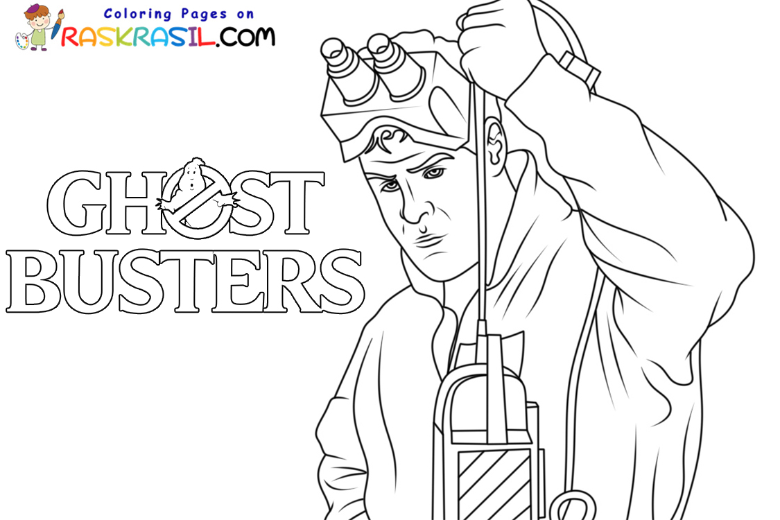 Coloriage SOS Fantômes (Ghostbusters) à imprimer